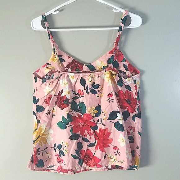 Old Navy floral tank, M - Picture 2 of 4